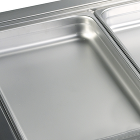 Cuva refrigerata de incastrat 102l, capacitate 3 GN, 2 la 8C, racire statica, 122W, 110,2x67,8x53,6cm