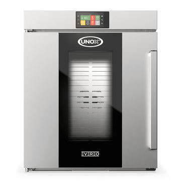 Cabinet de mentinere la cald UNOX EVEREO 10 tavi GN 11 alimentare electrica, comenzi touch screen cu display 7