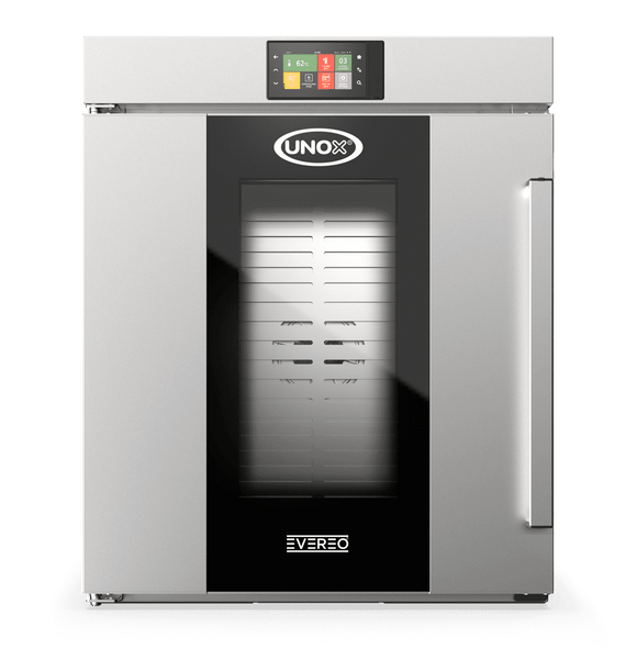Cabinet de mentinere la cald UNOX EVEREO 10 tavi GN 11 alimentare electrica, comenzi touch screen cu display 7