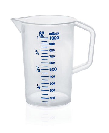 Cana gradata, polipropilena transparenta 3 L Ø 17 cm H 24 cm Cana gradata de 3 litri
