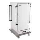 Carucior incalzit pentru preparate calde, 30 GN 11, 60 80C, 2kW, Control digital cu afișare și