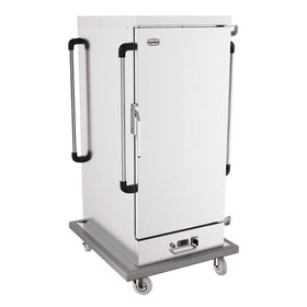 Carucior incalzit pentru preparate calde, 30 GN 11, 60 80C, 2kW, Control digital cu afișare și