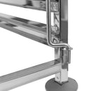 Carucior inox pentru 18 tavi GN 11, 38x55xH175 cm