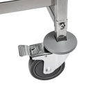 Carucior inox pentru 18 tavi patiserie60x40cm, 62x47xH174 cm