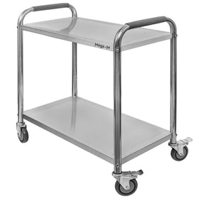 Carucior inox 2 polite 75x40xH90 cm