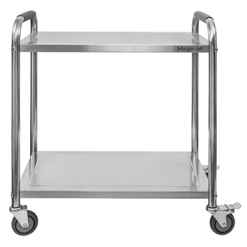 Carucior inox 2 polite 75x40xH90 cm