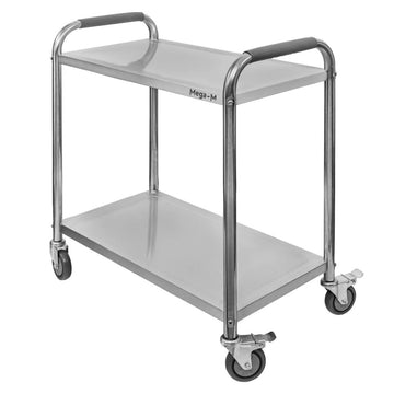 Carucior inox 2 polite 85x45xH90 cm