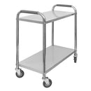 Carucior inox 2 polite 85x45xH90 cm