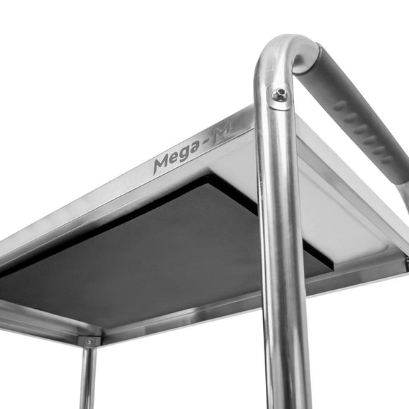 Carucior inox 2 polite 85x45xH90 cm