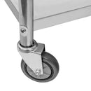 Carucior inox 2 polite 85x45xH90 cm