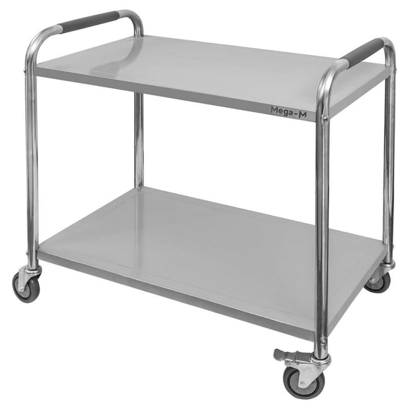 Carucior inox 2 polite 90x50xH90 cm