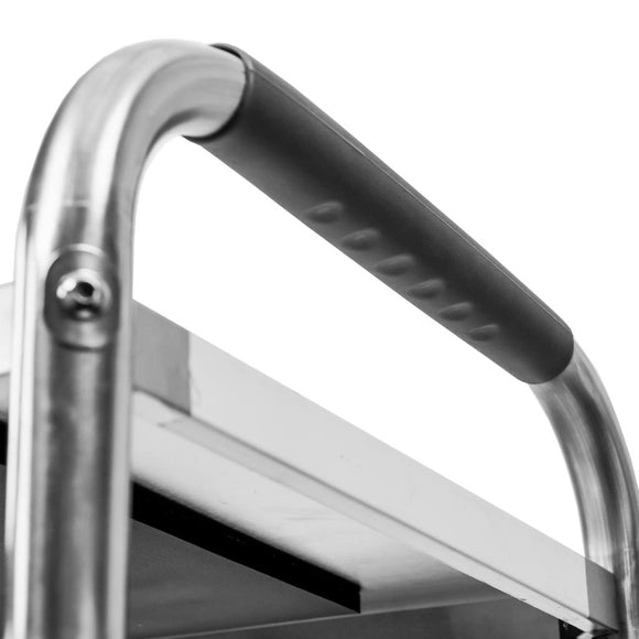 Carucior inox 2 polite 90x50xH90 cm