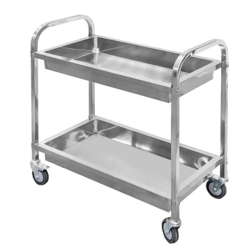 Carucior inox 2 polite adancite 85x45xH90 cm