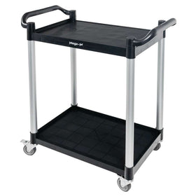 Carucior plastic aliminiu 2 polite 80x40xH95 cm