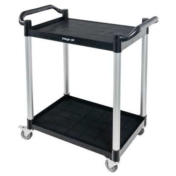Carucior plastic aliminiu 2 polite 80x40xH95 cm