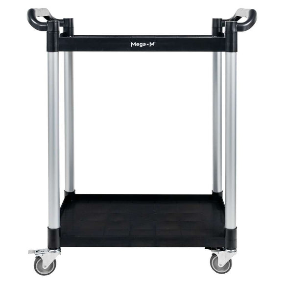 Carucior plastic aliminiu 2 polite 80x40xH95 cm