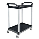 Carucior plastic aliminiu 2 polite 80x40xH95 cm