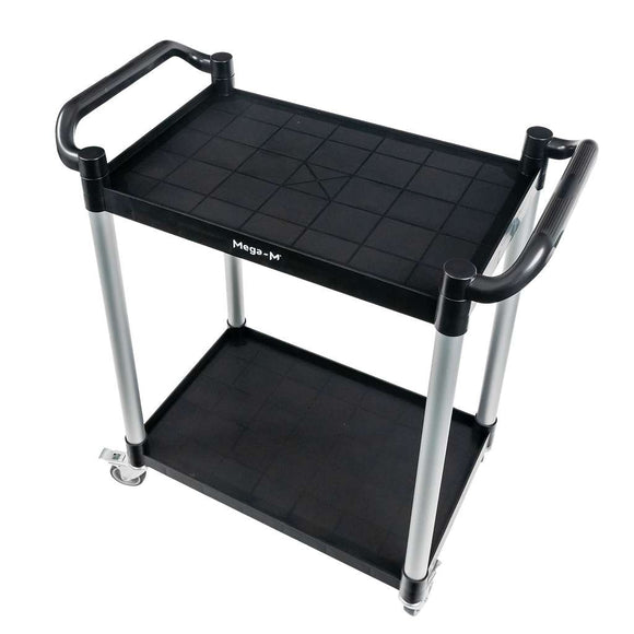 Carucior plastic aliminiu 2 polite 80x40xH95 cm