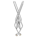 Carucior pentru rufe 62x60x95 cm pliabil bej