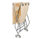Carucior pentru rufe 62x60x95 cm pliabil bej