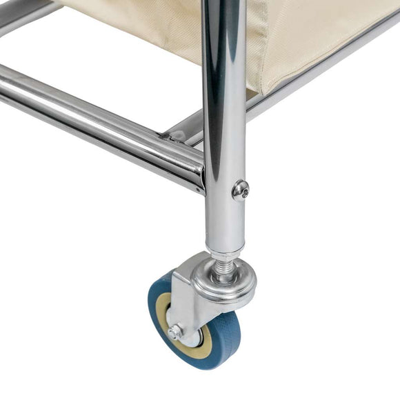Carucior pentru rufe 88x54x89 cm bej