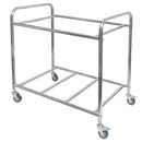 Carucior pentru rufe 88x54x89 cm bej