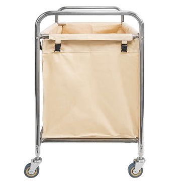 Carucior pentru rufe 88x54x89 cm bej
