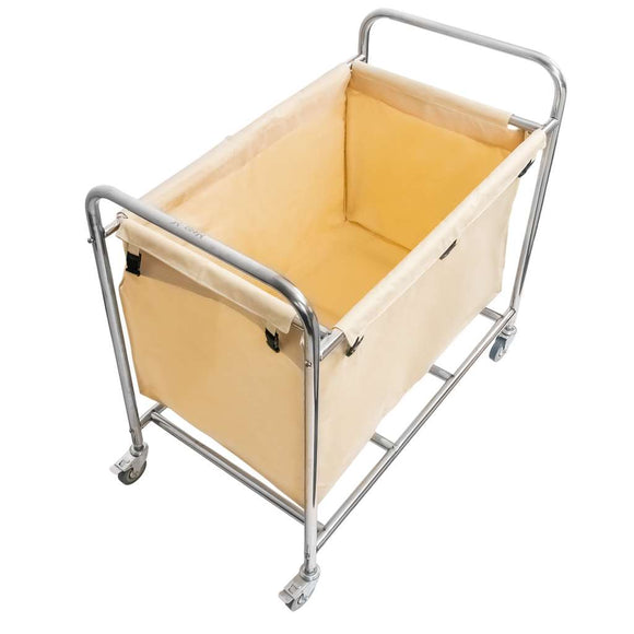Carucior pentru rufe 88x54x89 cm bej