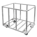 Carucior pentru rufe 90x65x83.5 cm albastru Carucior pentru rufe 400 L