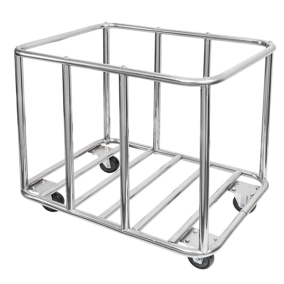 Carucior pentru rufe 90x65x83.5 cm albastru Carucior pentru rufe 400 L