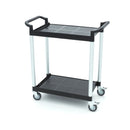Carucior servire cu 2 polite, plasticaluminiu, 86,5x42,5cm Acest carucior de servire va