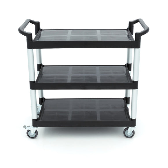 Carucior servire cu 3 polite, plasticaluminiu, 103x50,5cm Acest carucior de servire va