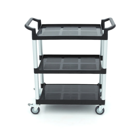 Carucior servire cu 3 polite, plasticaluminiu, 86,5x42,5cm Acest carucior de servire va