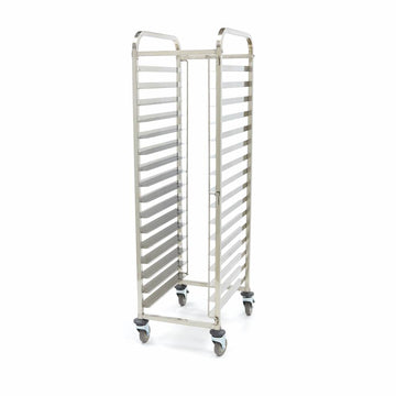 Carucior pentru tavi patiserie, capacitate 16 tavi 60x40 cm
