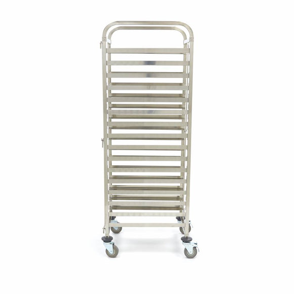 Carucior pentru tavi patiserie, capacitate 16 tavi 60x40 cm