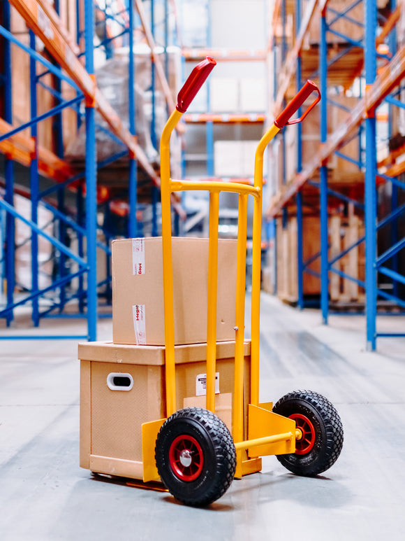 Carucior transport cu platforma pliabila 200 kg, roti cu rulment