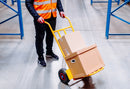 Carucior transport cu platforma pliabila 200 kg, roti cu rulment