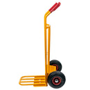 Carucior transport cu platforma pliabila 200 kg, roti cu rulment