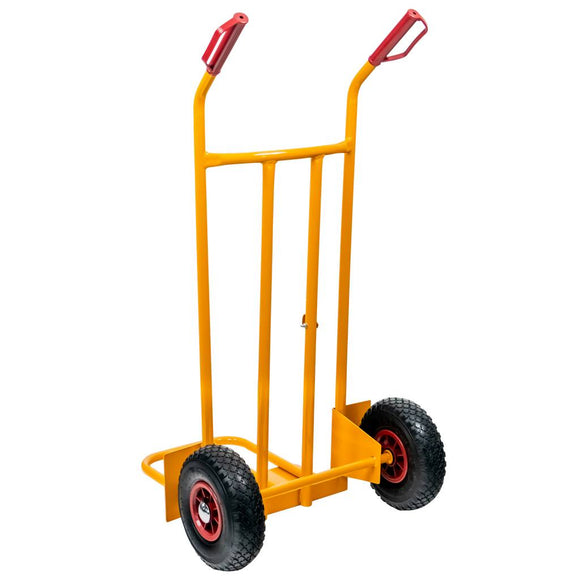 Carucior transport cu platforma pliabila 200 kg, roti cu rulment