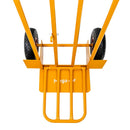 Carucior transport cu platforma pliabila 200 kg, roti cu rulment