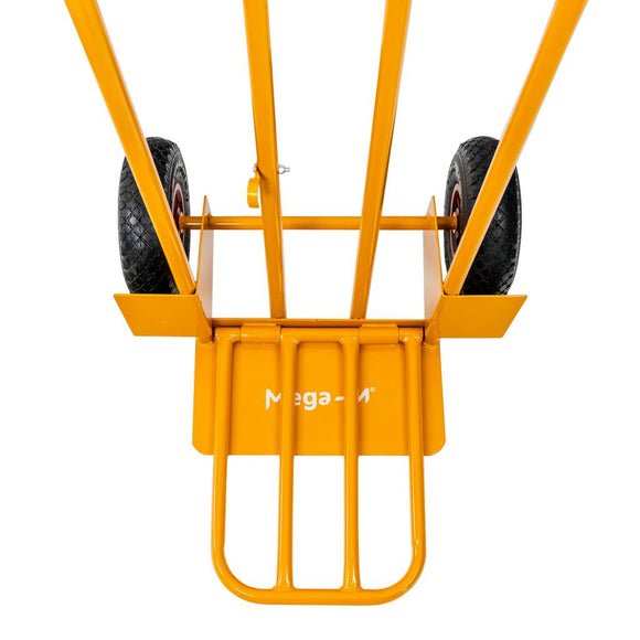 Carucior transport cu platforma pliabila 200 kg, roti cu rulment