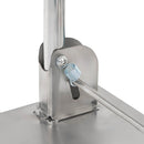 Carucior transport tip platforma, inox, cu maner pliabil, 73x48x89 cm