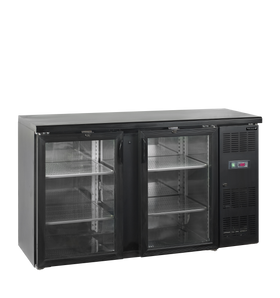 CBC210G-SS430 lustruit, 277 l, 2 la 10, 2 uși din sticlă cu închidere automată, Ventilat, LED, 250 W, C