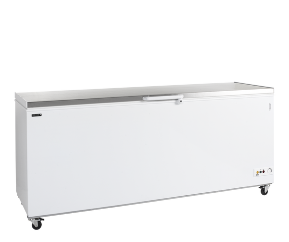 Lada congelator inghetata alba CF700SLF, 600 l, -24/-14C Tefcold – lada congelator inghetata pentru magazine, HoReCa si expunere