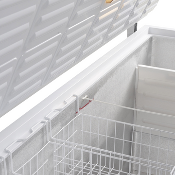 Lada congelator inghetata alba CF700SLF vedere laterala Tefcold – lada congelator inghetata pentru magazine, HoReCa si expunere