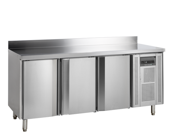 Congelator masa inox CF7310, 402 l, -20/-10C, 3 usi Tefcold – congelator masa inox pentru bucatarie profesionala si restaurant