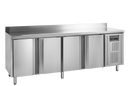Congelator masa inox CF7410, 533 l, -20/-10C, 4 usi Tefcold – congelator masa inox pentru bucatarie profesionala si restaurant