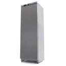 Congelator vertical, -18C -22C, exterior inox, racire statica, 6 polite fixe, 400 litri
