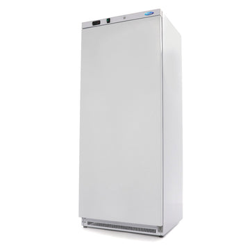 Congelator vertical, -18C -22C, racire statica, 6 polite fixe, 600 litri, alb