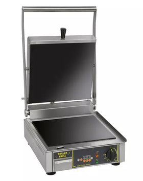 Presa grill cu suprafata vitroceramica 3kW pentru prepararea panini, 335x304mm